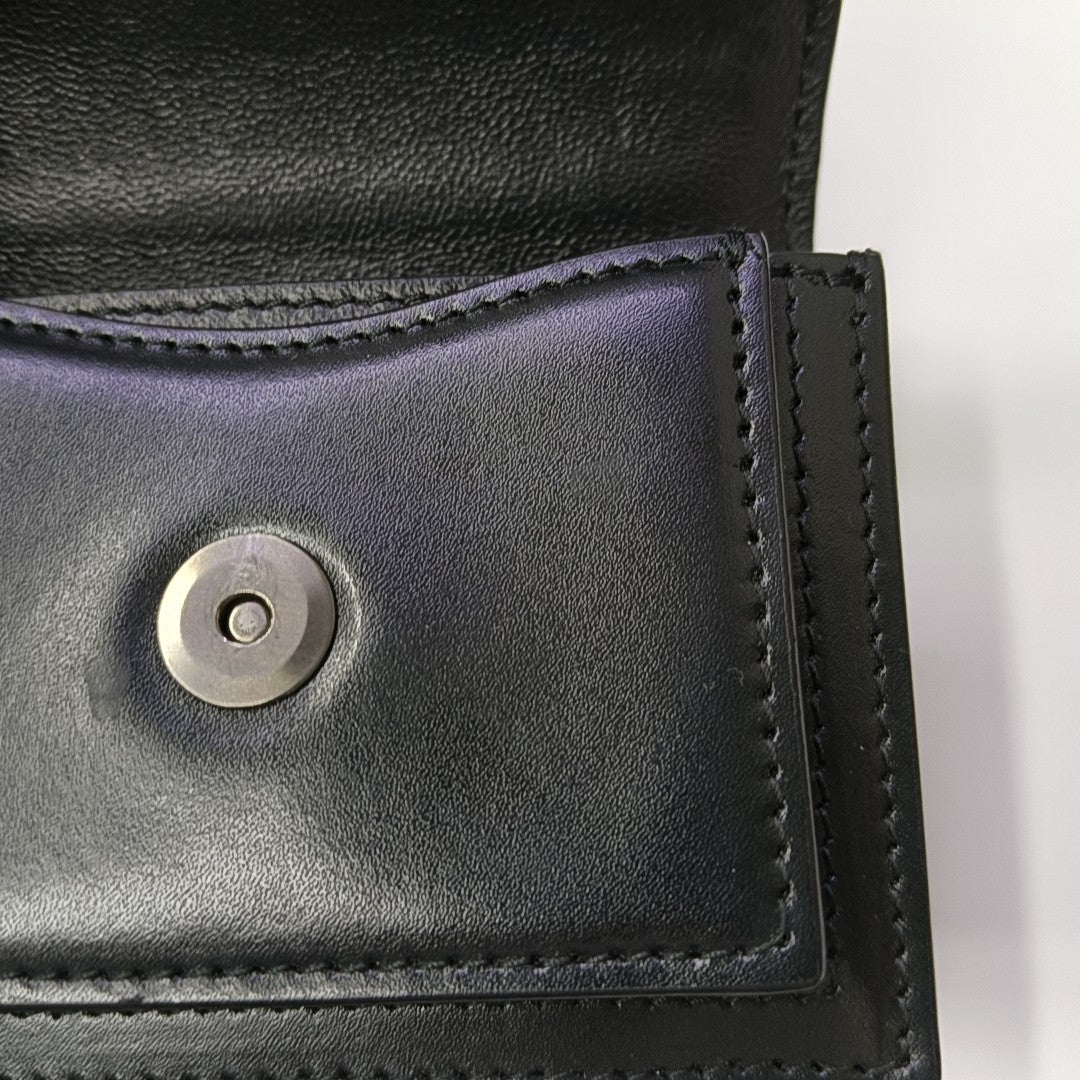 Sharp Calfskin Black