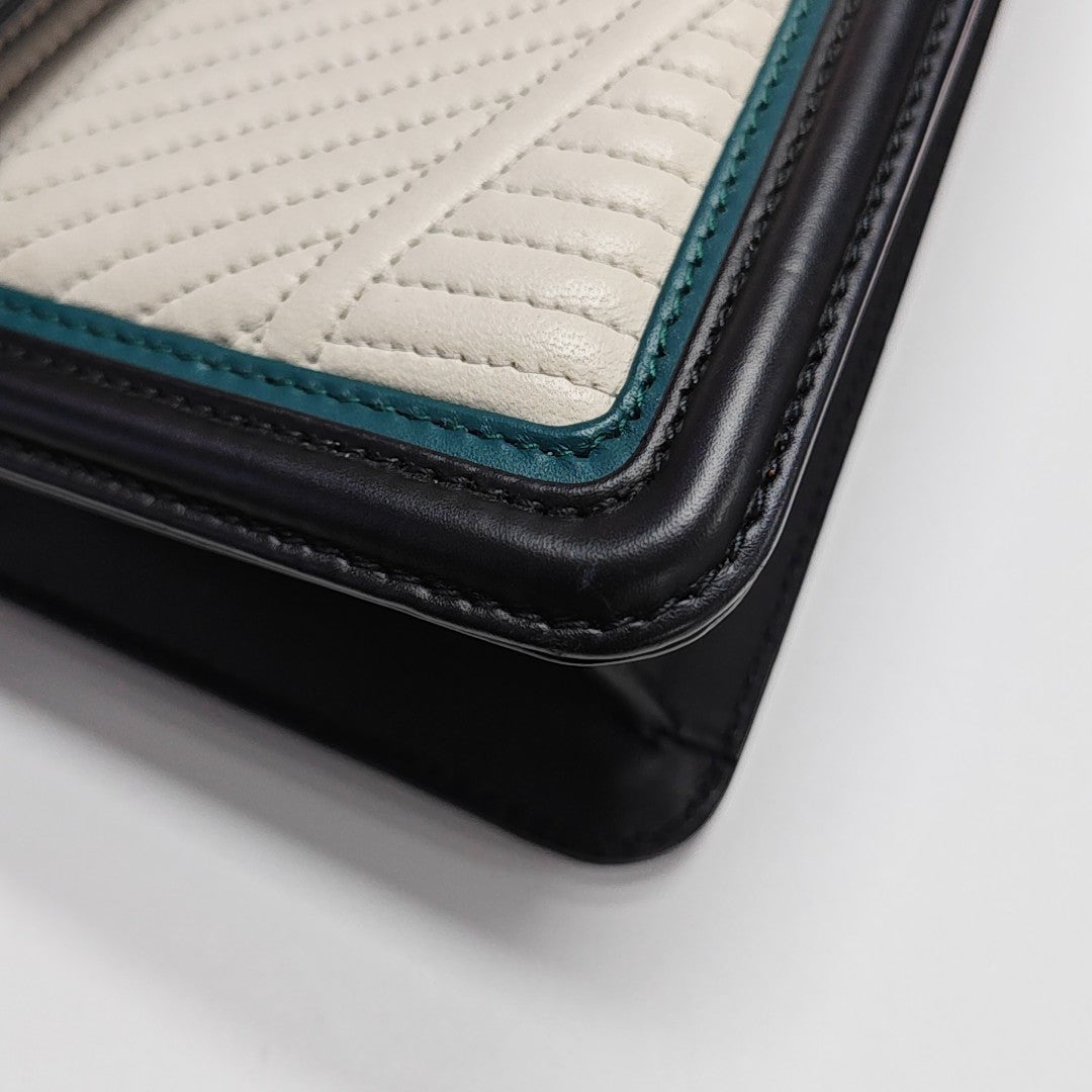 SERPENTI FOREVER Small Quilted Calfskin White
