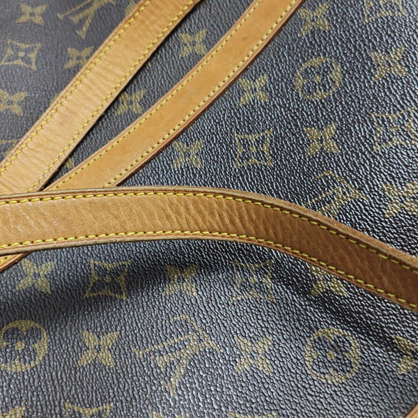 VINTAGE BABYLONE Monogram Coated Canvas Brown