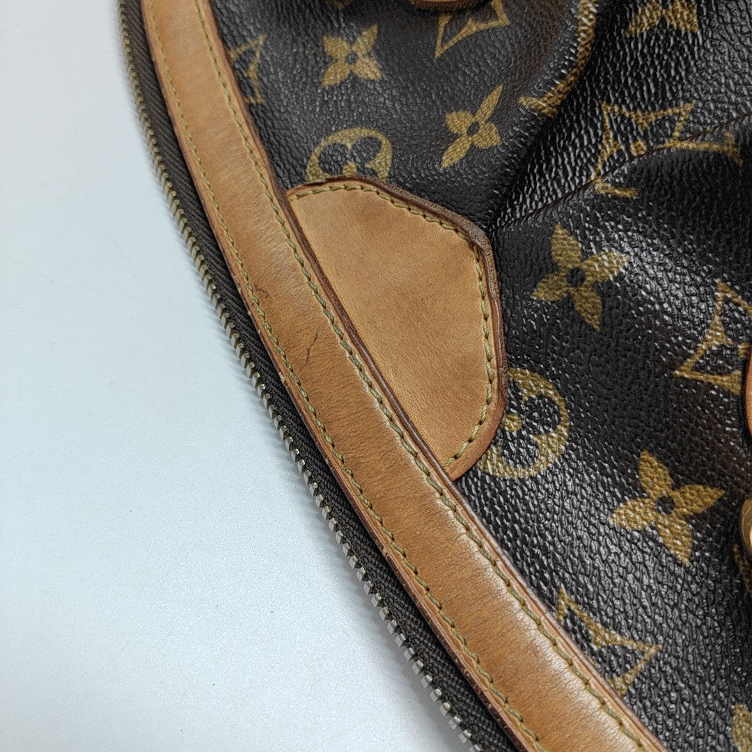 TIVOLI GM Monogram Coated Canvas Brown