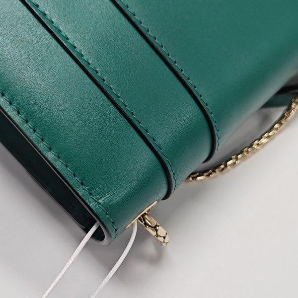 SERPENTI FOREVER Small Calfskin Green