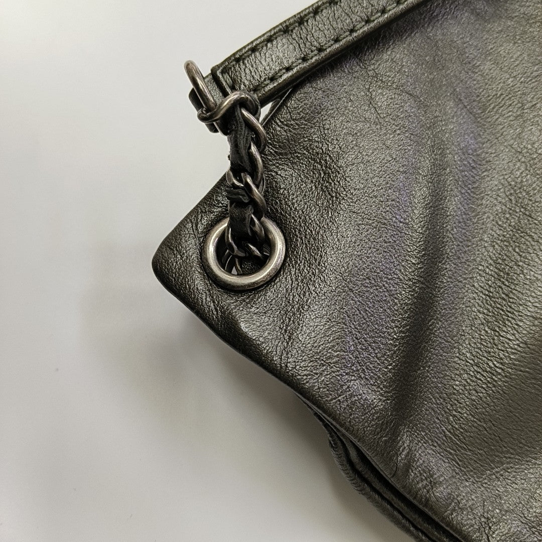 Quilted Calfskin Gray