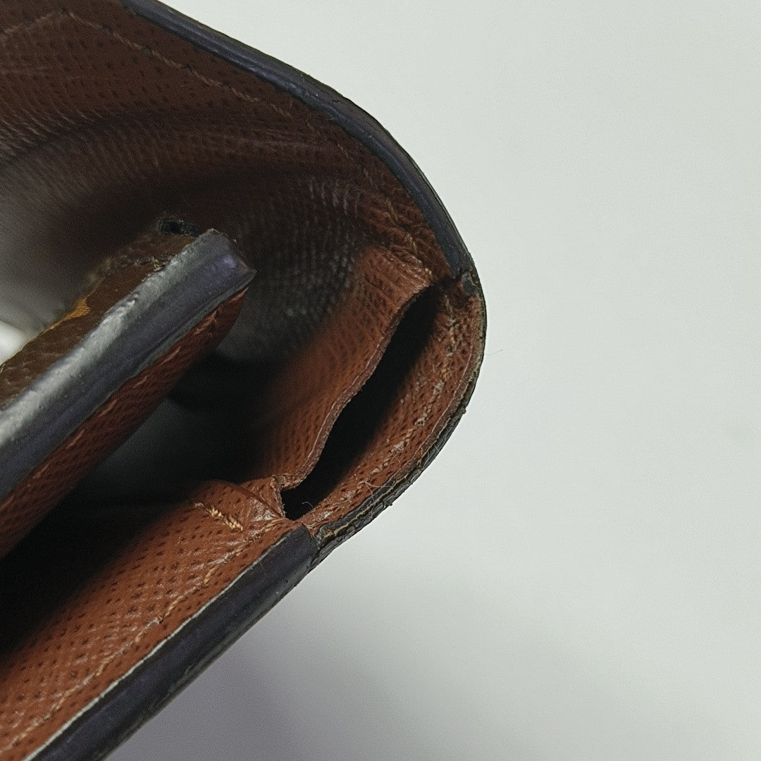 VICTORINE Monogram Coated Canvas Brown Wallet