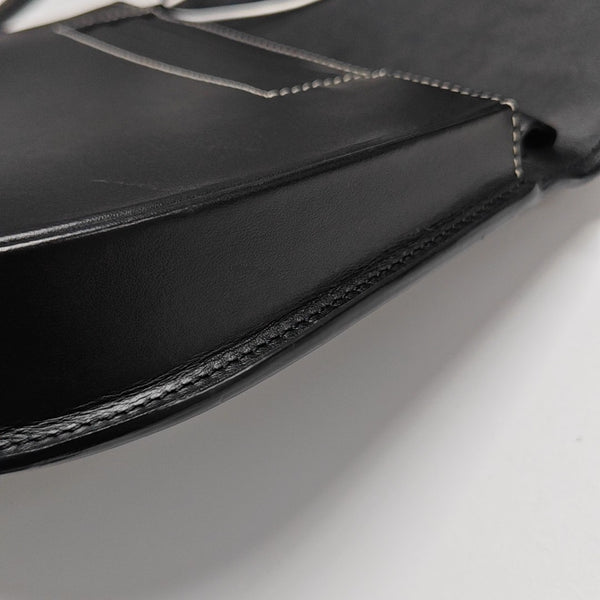 Heel Calfskin Black