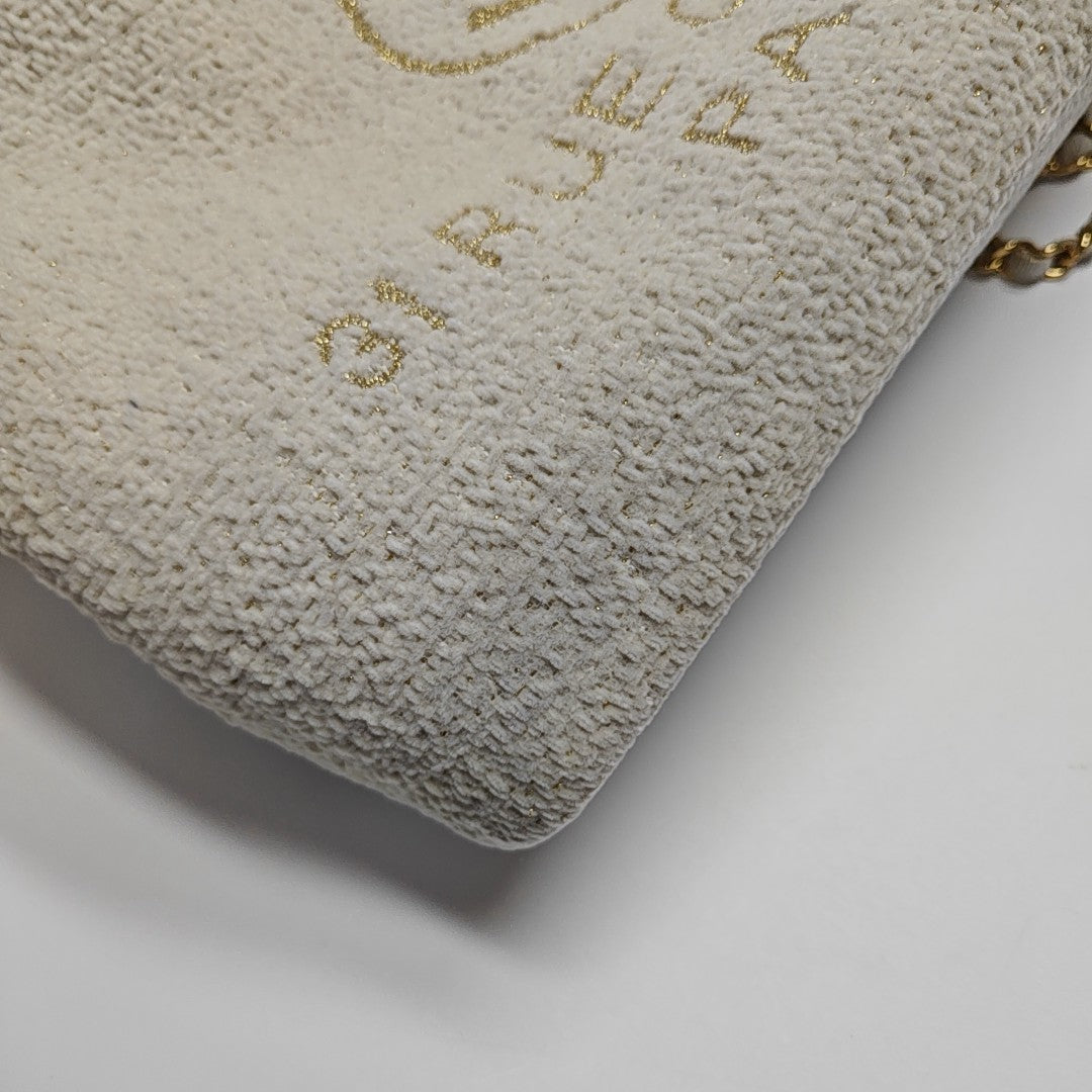 DEAUVILLE Small Fabric White