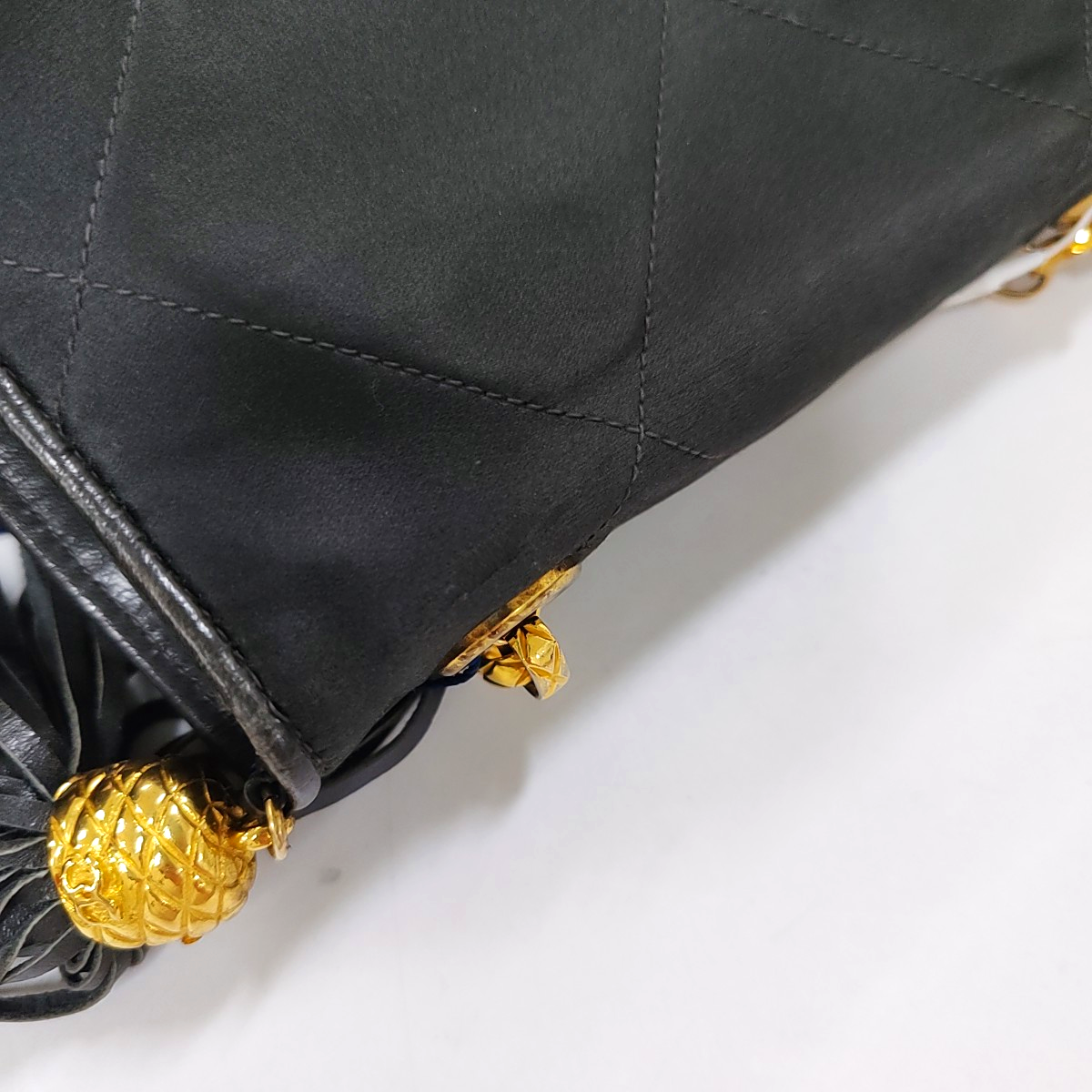 Quilted Fabric Black
