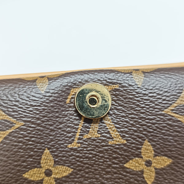 DIANE Monogram Coated Canvas Brown