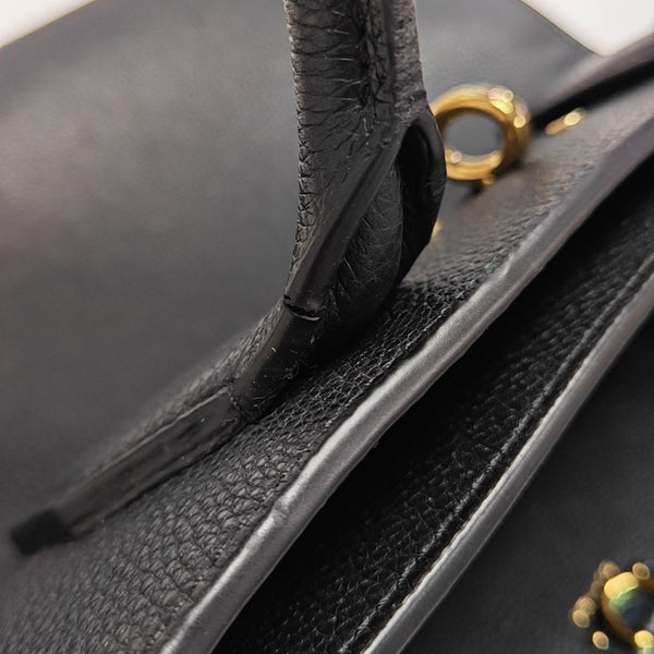 CITY STEAMER MM Calfskin Black