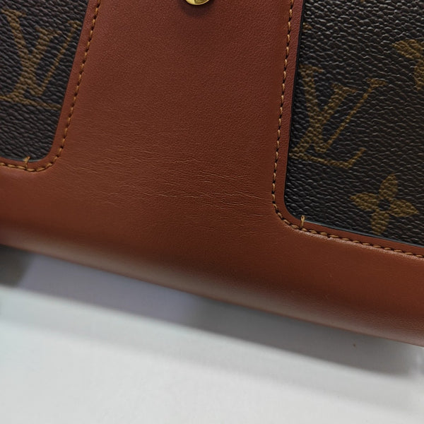 PADLOCK Monogram Coated Canvas Brown