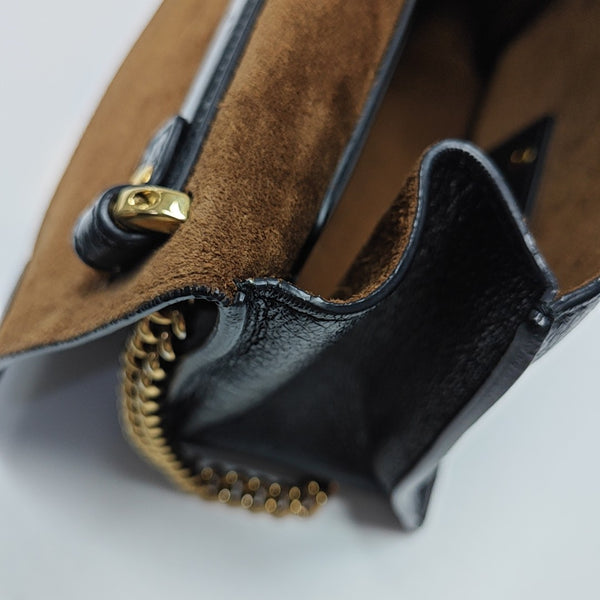 Kan U Small Lambskin Black
