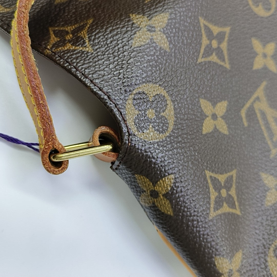 MUSETTE TANGO Monogram Coated Canvas Brown