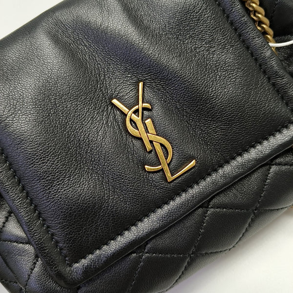 NOLITA Mini Quilted Lambskin Black
