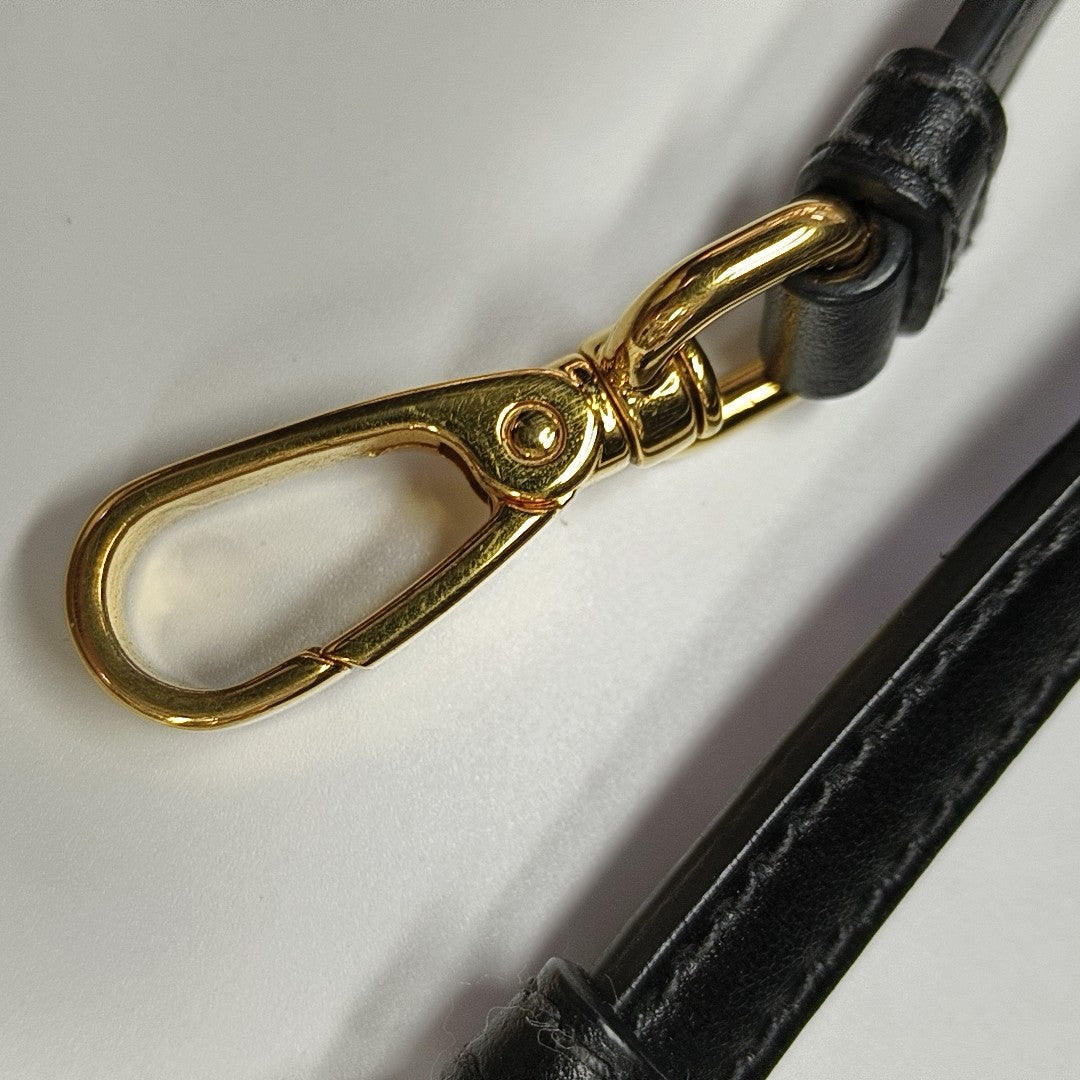 Panier Small Calfskin Black
