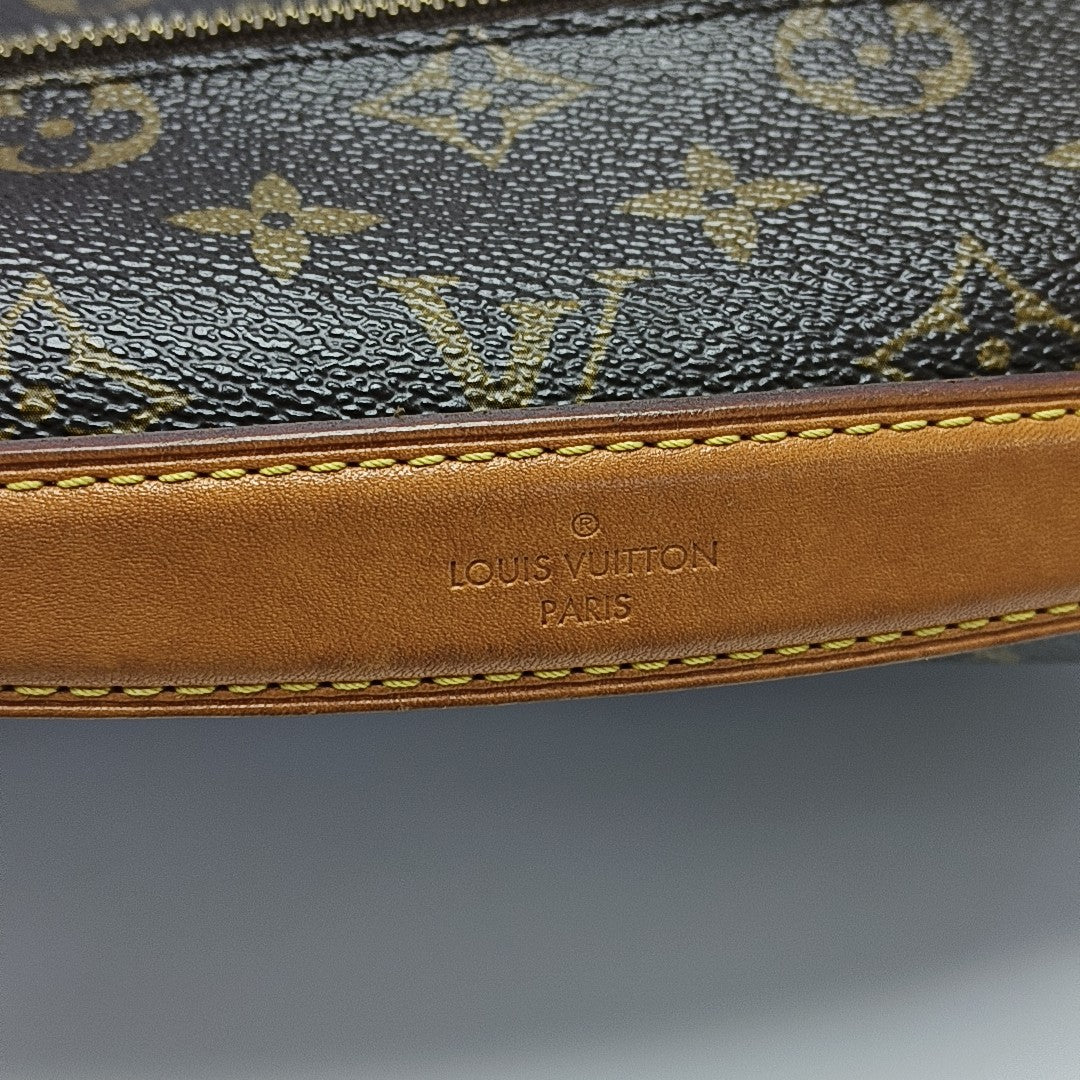 MÉTIS MM Monogram Coated Canvas Brown