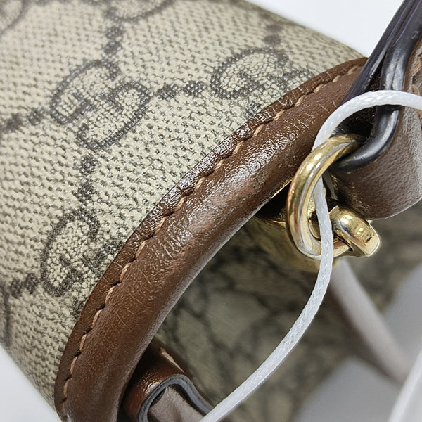 Retro Mini Monogram Coated Canvas Beige