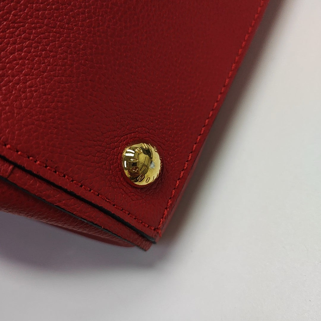 TROCADERO Calfskin Red