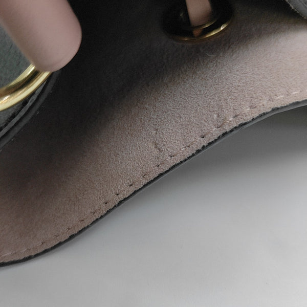 NÉONOÉ MM Monogram Coated Canvas Brown
