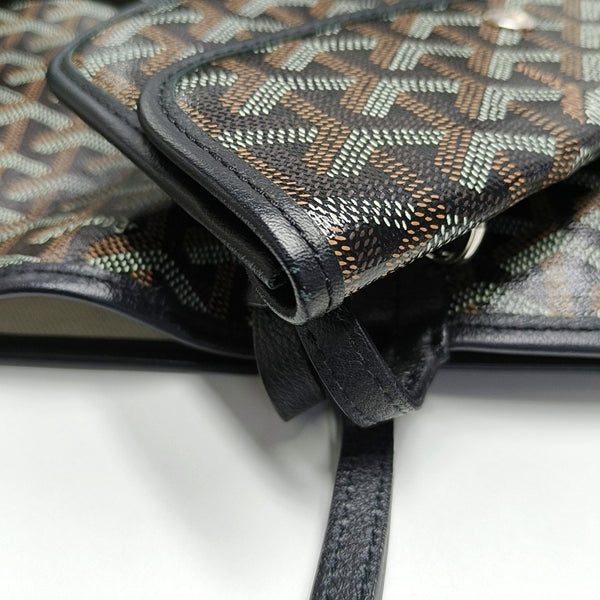 Saint Louis PM Coated Canvas Black