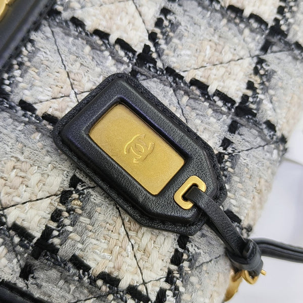 Quilted Wool Small Multicolor