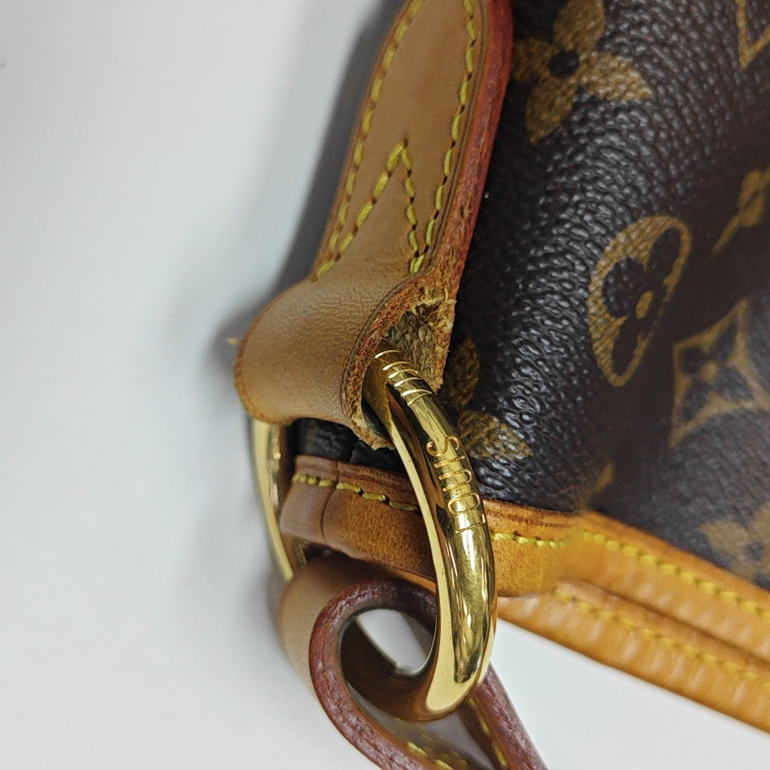 DELIGHTFUL Monogram Coated Canvas Brown