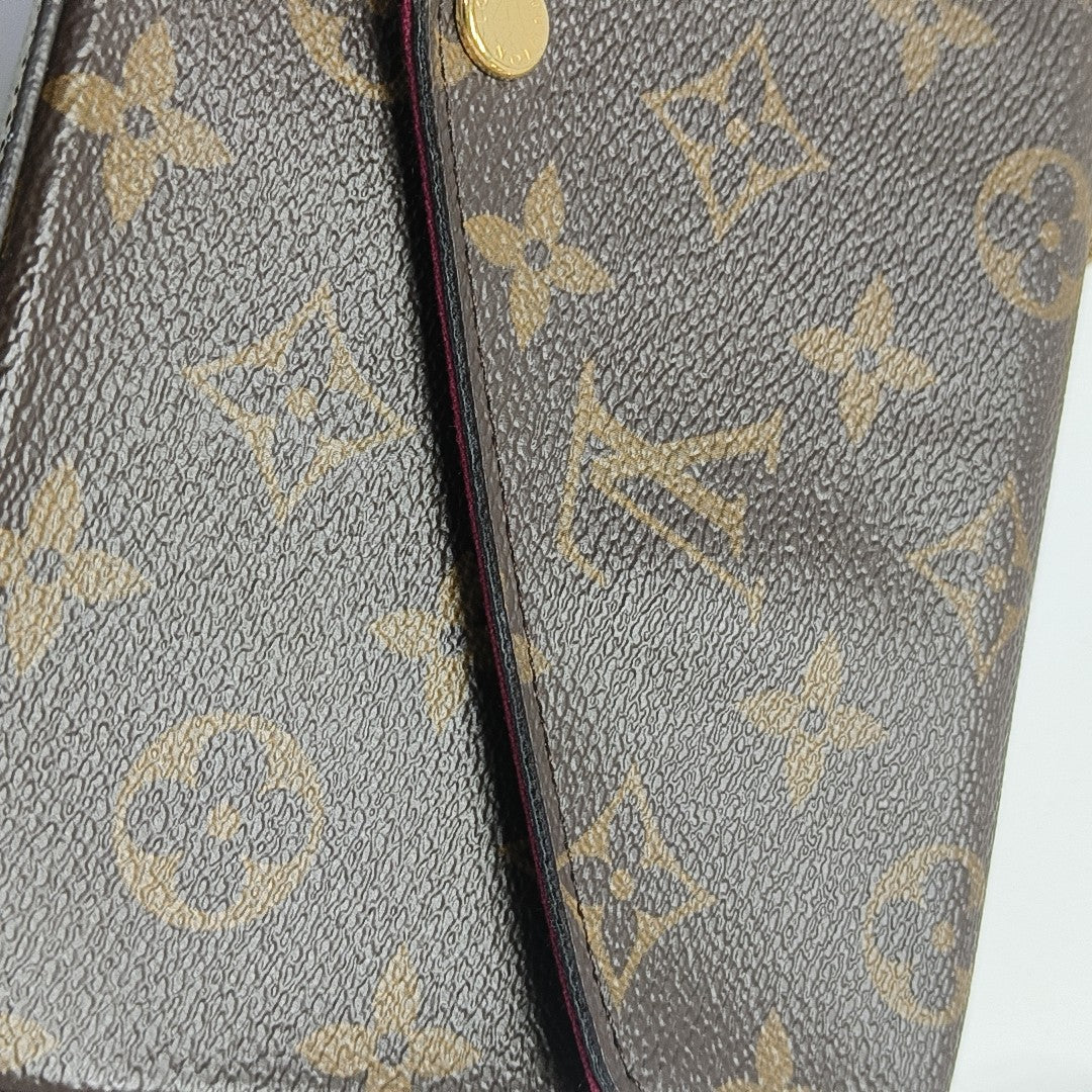 FÉLICIE Monogram Coated Canvas Brown