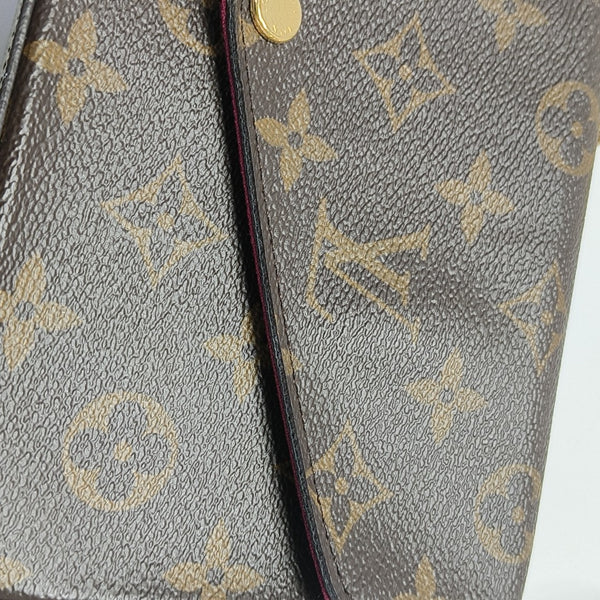 FÉLICIE Monogram Coated Canvas Brown