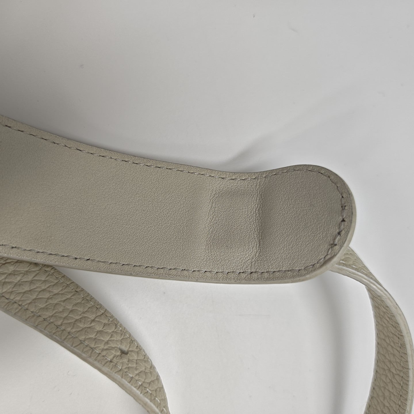 SOFT TRUNK Monogram Calfskin White