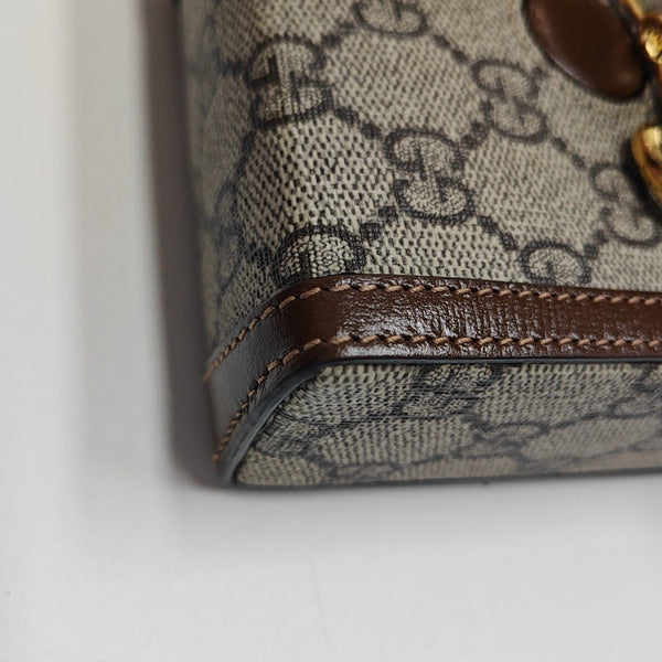 Horsebit 1955 Mini Coated Canvas Beige