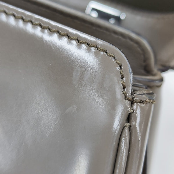 Lady Lock Calfskin Gray