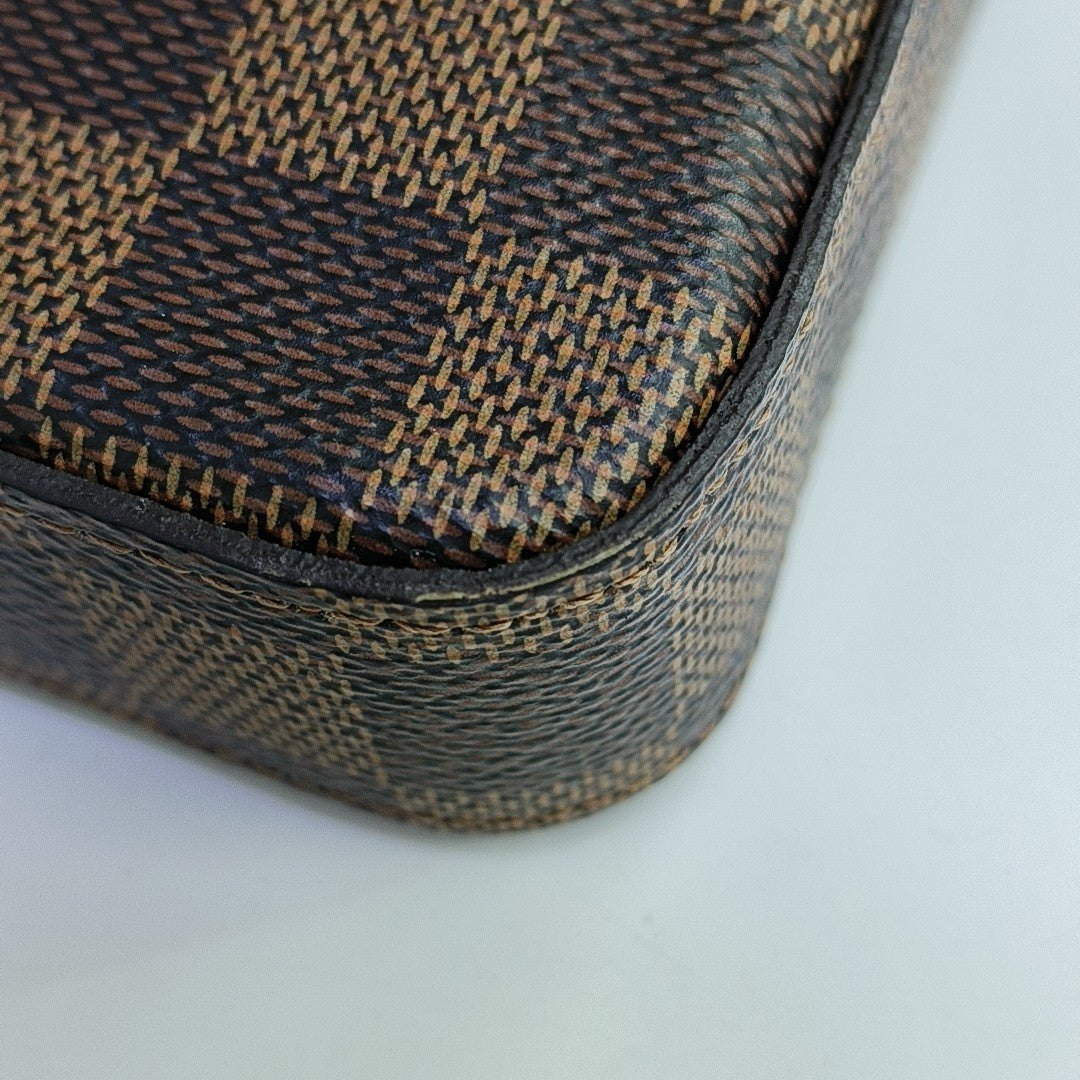 Authenticated pre-owned  FÉLICIE Coated Canvas Brown - Shoulder Bag at Looply