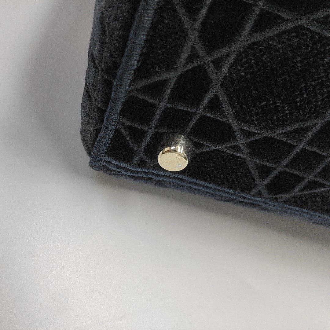 Lady D-Lite Cannage Velvet Blue