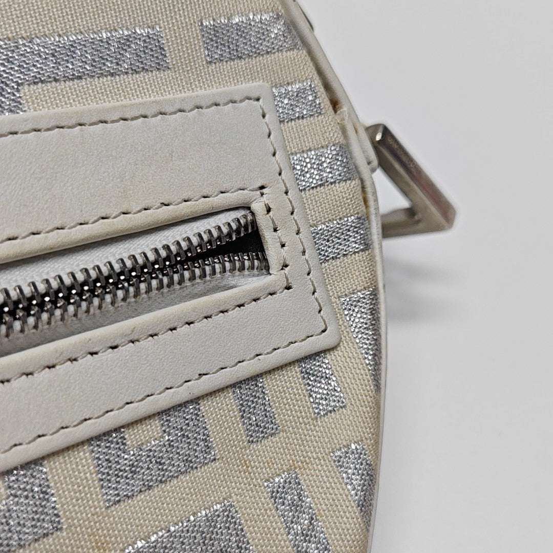 Canvas Shoulder Bag White