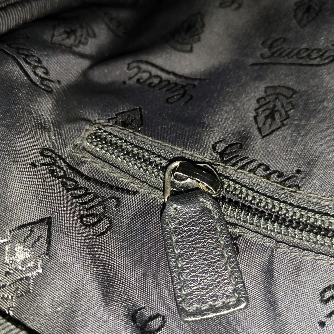 Duffle Monogram Calfskin Black