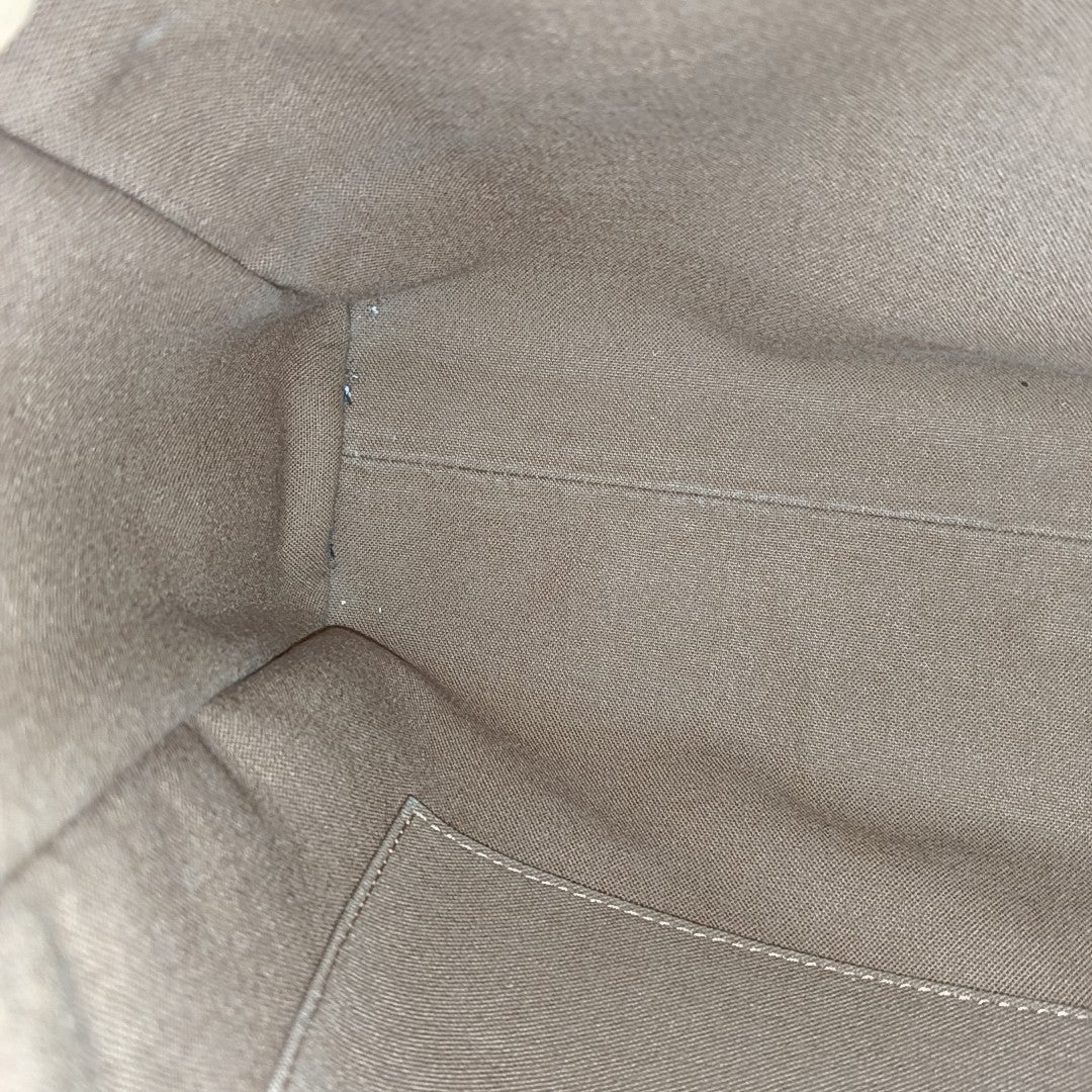 VALMY Monogram Coated Canvas Brown