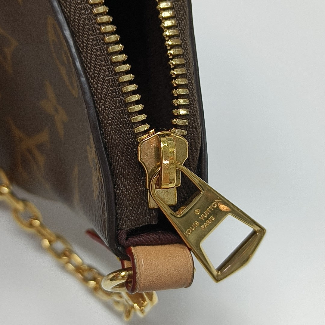 BOULOGNE Monogram Coated Canvas Brown