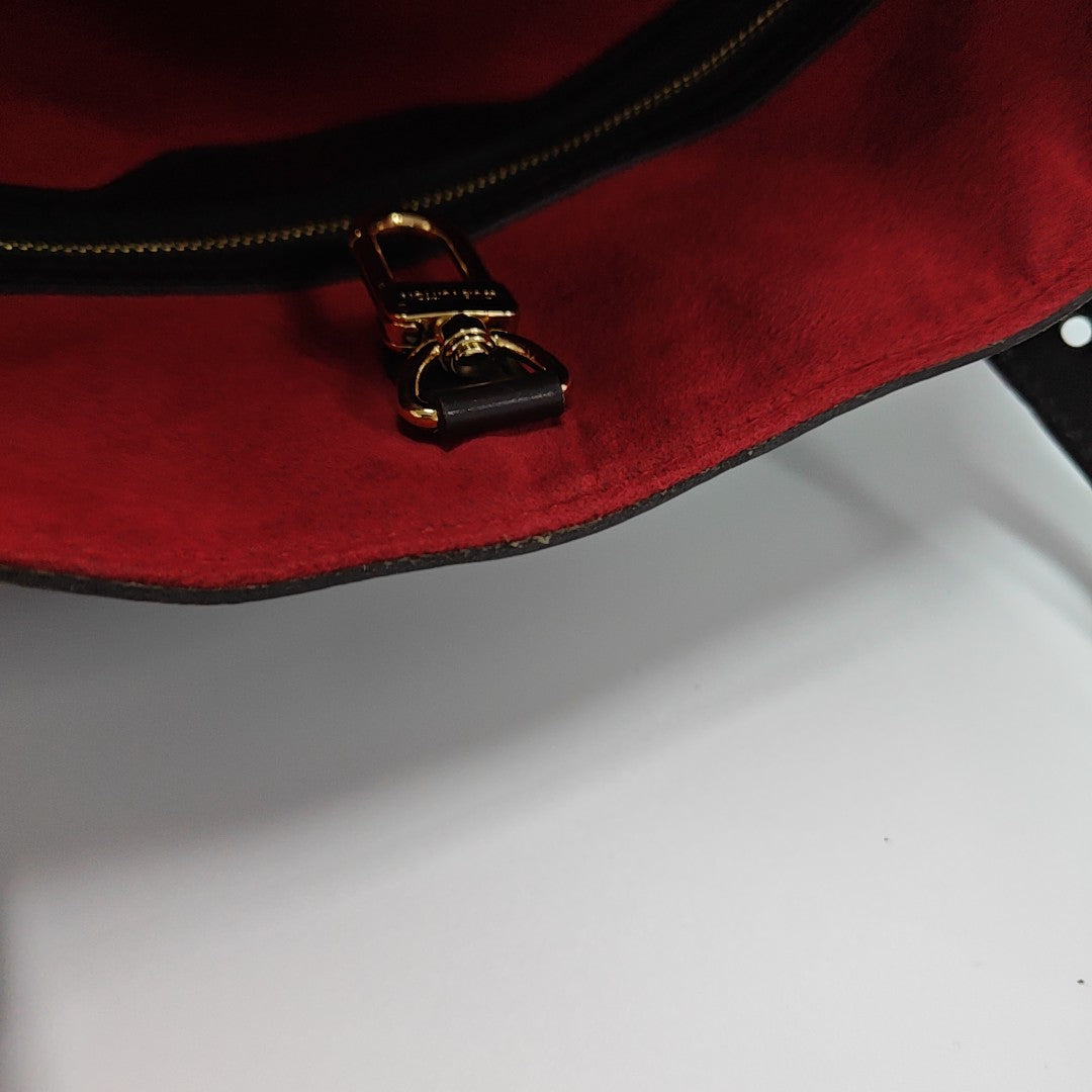 HAMPSTEAD MM Damier Ebene Coated Canvas Brown