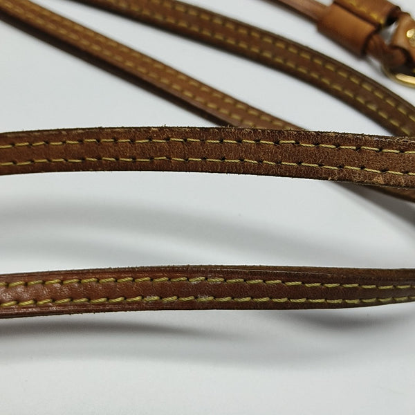 NEVERFULL MM Monogram Coated Canvas Brown