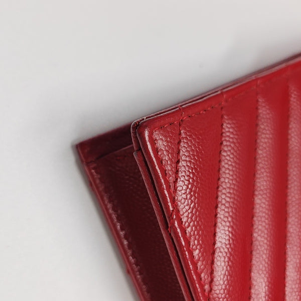 MONOGRAM WOC Quilted Calfskin Red