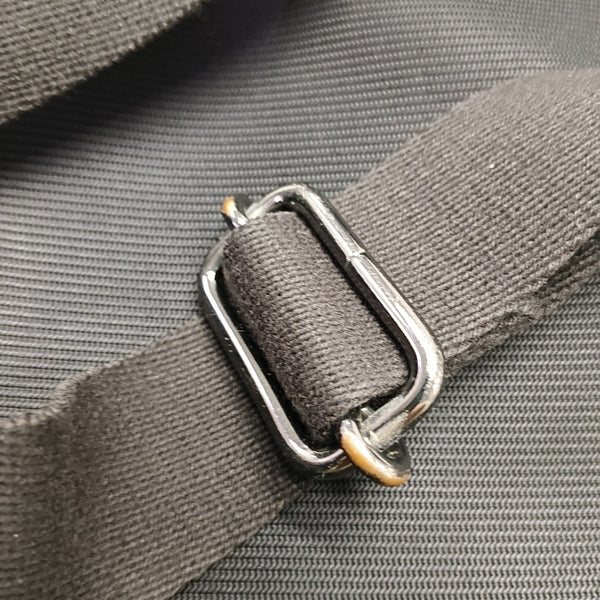 Fabric Shoulder Bag Black