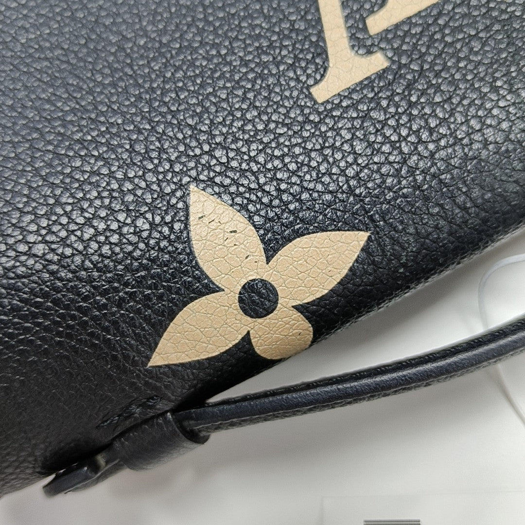 MÉTIS MM Monogram Calfskin Black