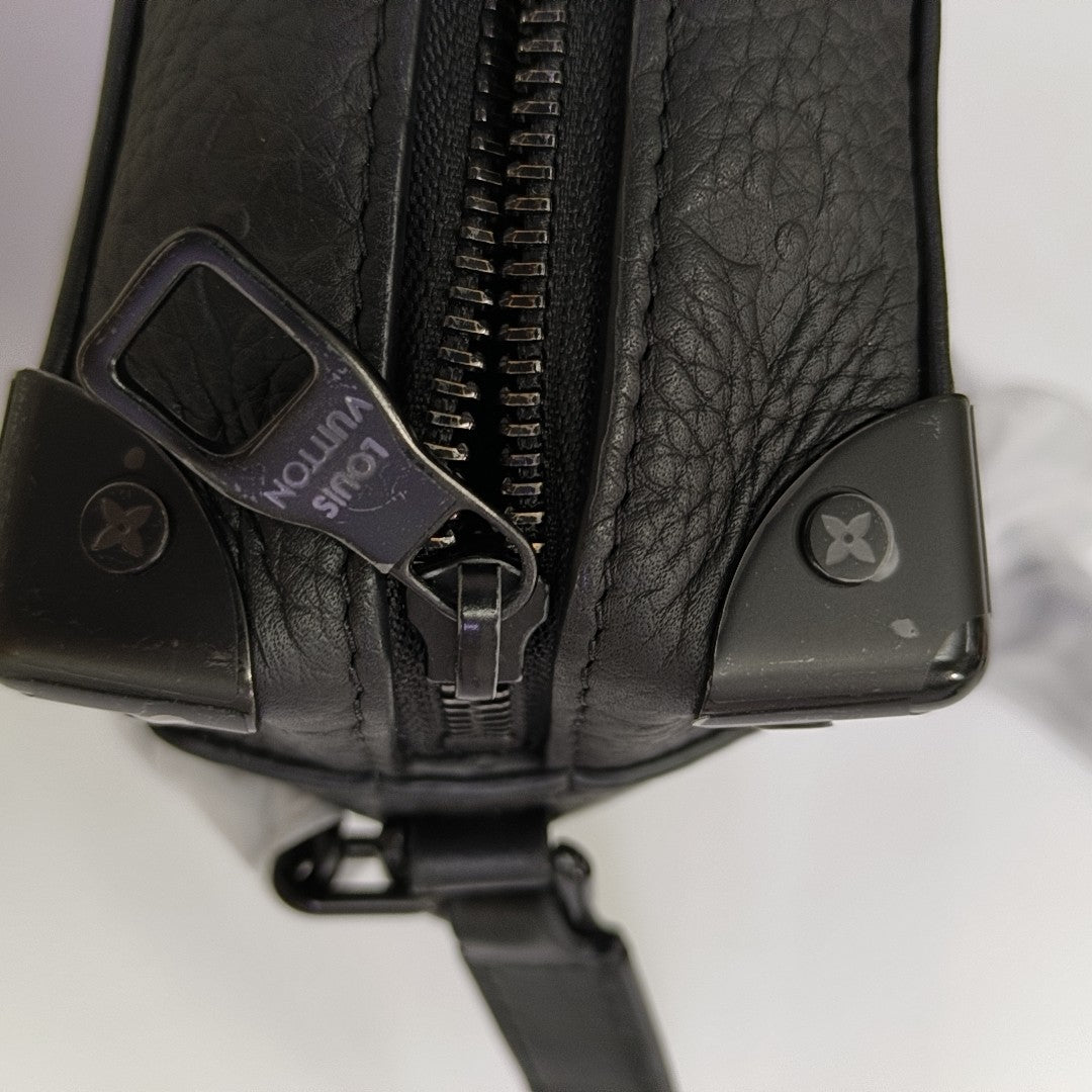 SOFT TRUNK Mini Monogram Calfskin Black