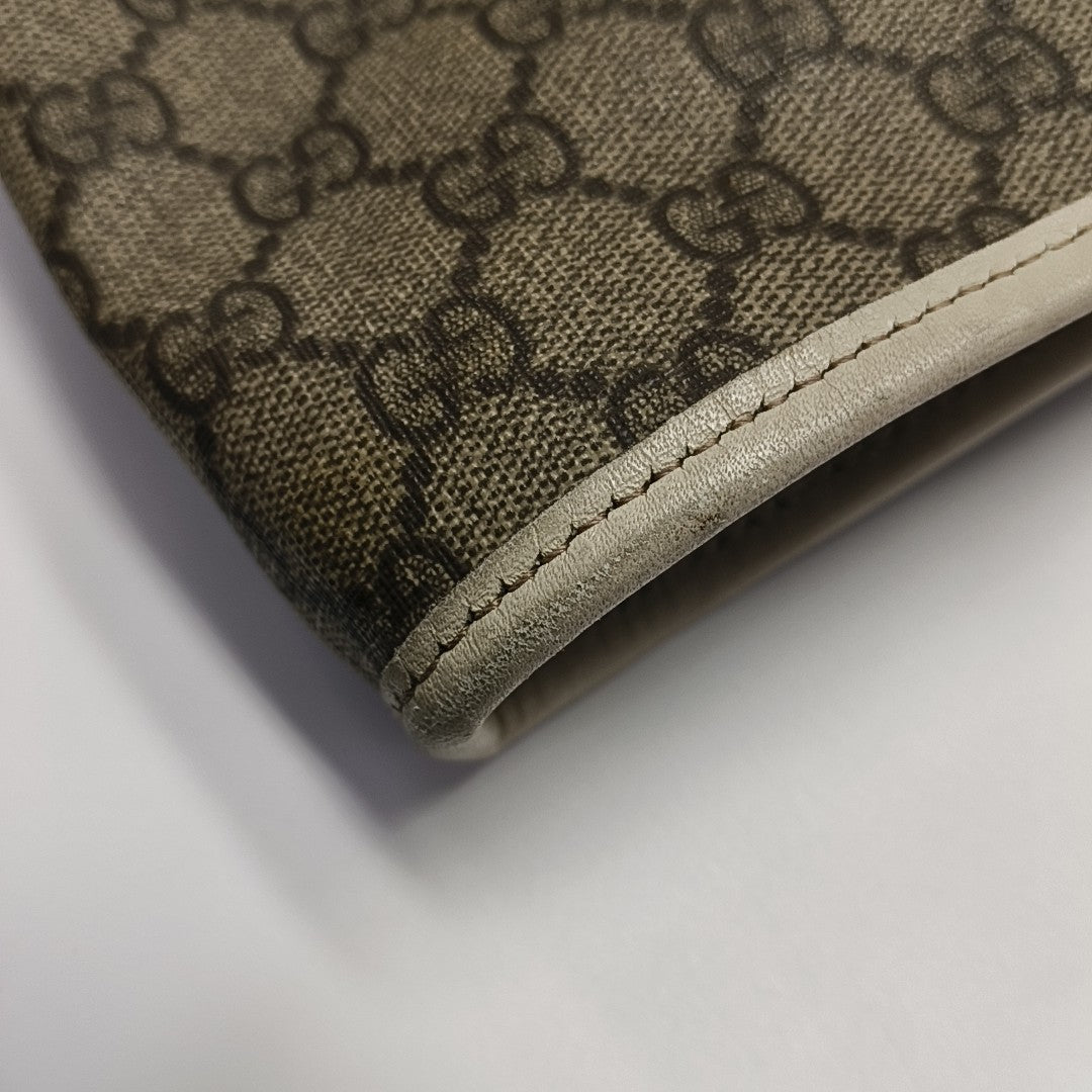 GG Imprime Monogram Coated Canvas Brown