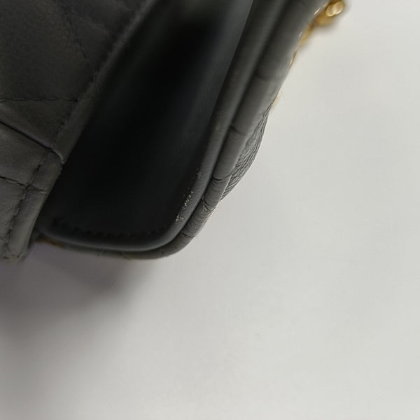 Dior Caro Small Cannage Calfskin Blue