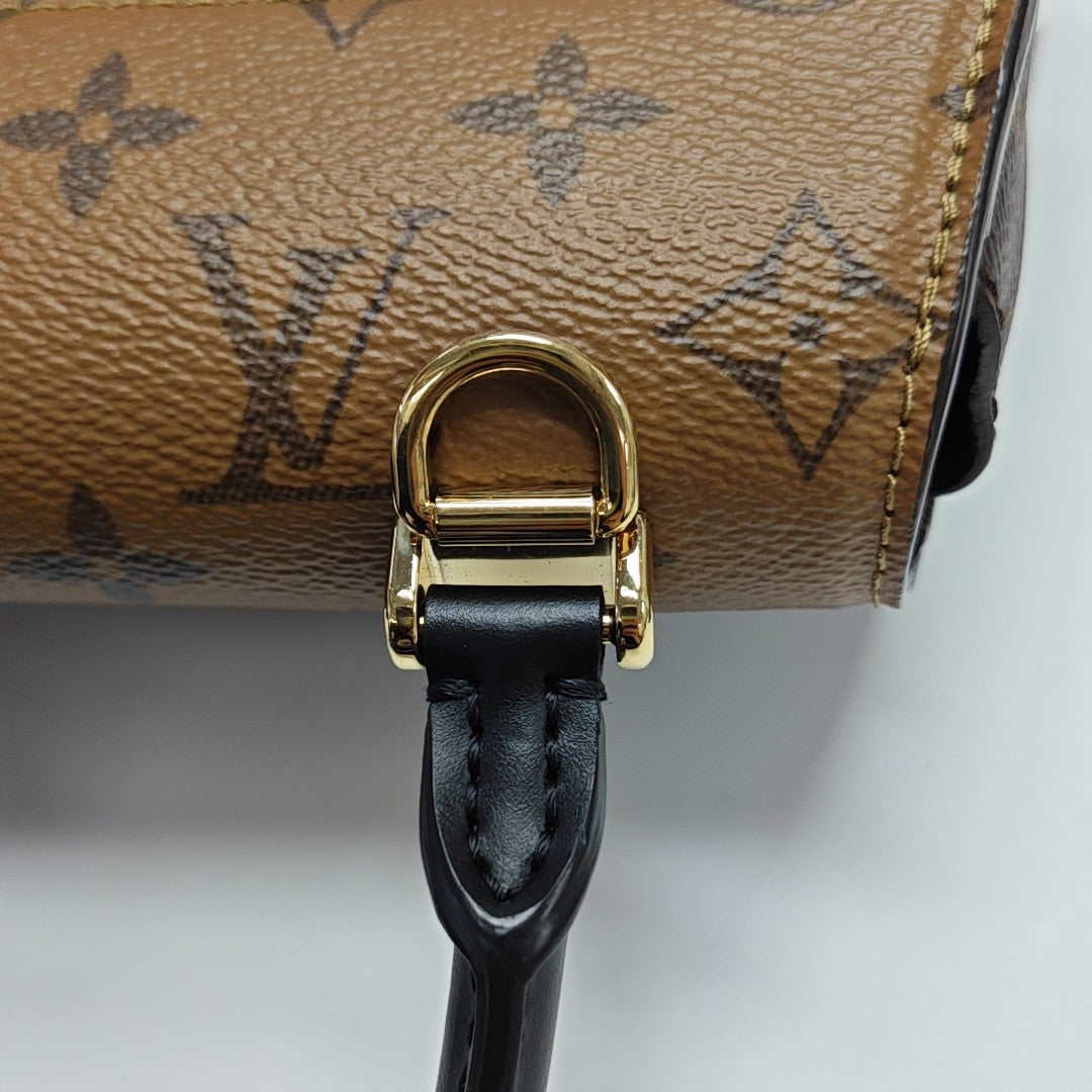 EDEN Monogram Coated Canvas Brown