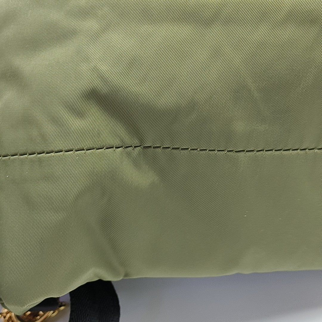 The Rucksack Medium Nylon Green