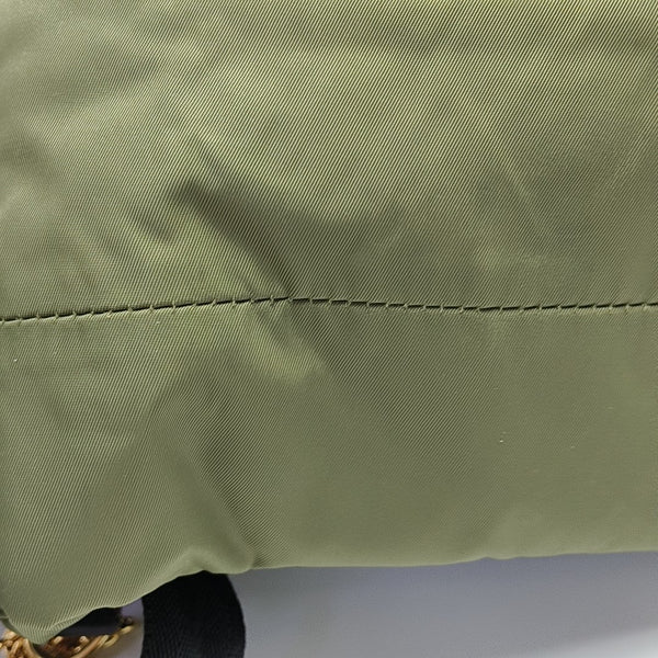 The Rucksack Medium Nylon Green