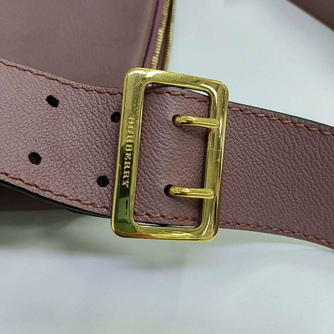 Calfskin Shoulder Bag Pink