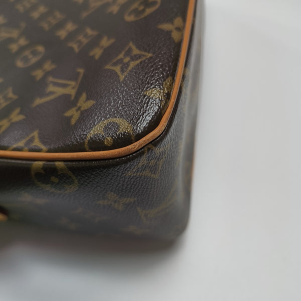 VIVA CITE Monogram Coated Canvas Brown
