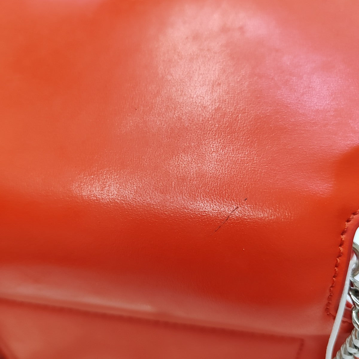 Calfskin Shoulder Bag Red