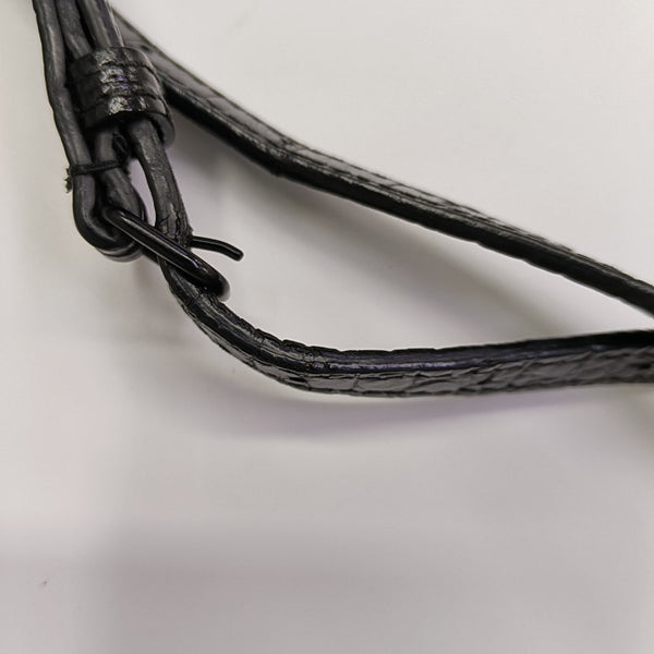 Hourglass S Calfskin Black